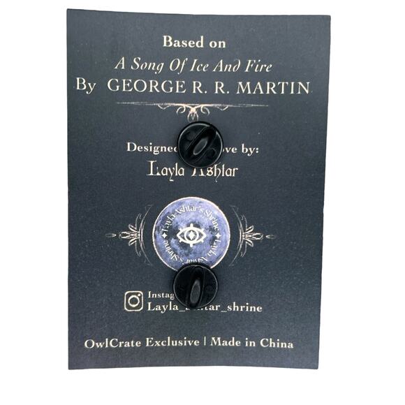 OwlCrate A Song of Ice and Fire Enchanted Elixirs Enamel Pin - GRRM July 2025 - Picture 6 of 8